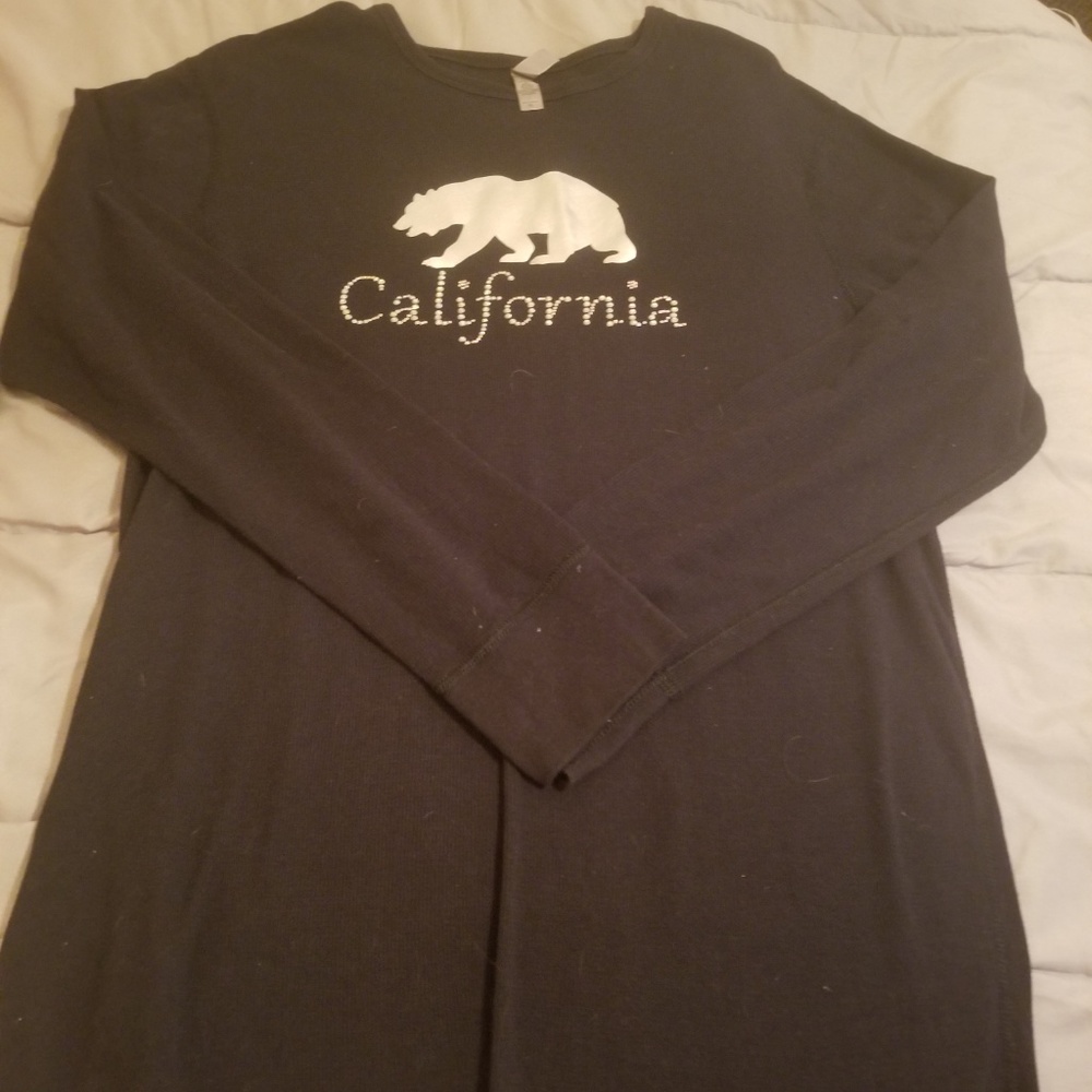 Black long sleeve Tee